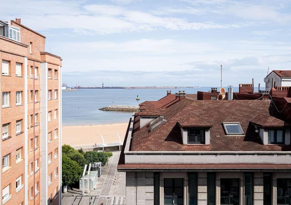 Myhousespain - Moderno Piso Frente Al Mar Gijón Exterior foto