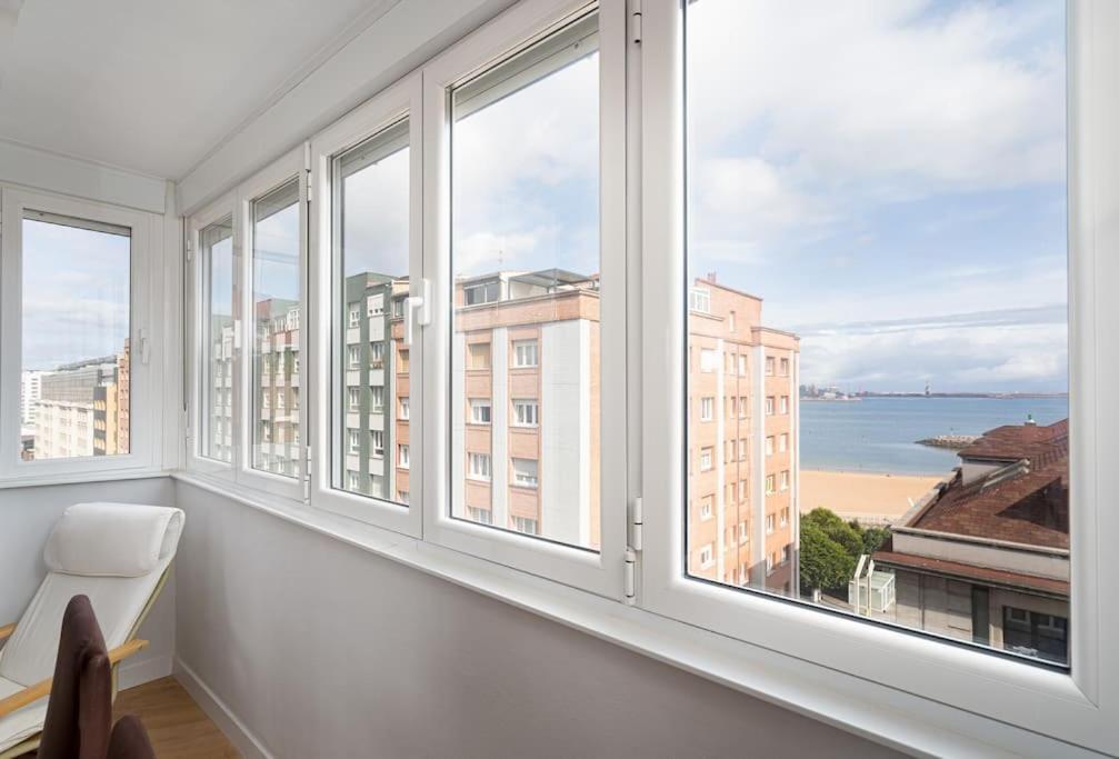 Myhousespain - Moderno Piso Frente Al Mar Gijón Exterior foto